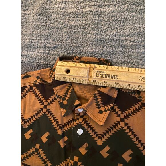 Carharrt Work in Progress Dark Brown L/S Native Shirt - Picture 11 of 12